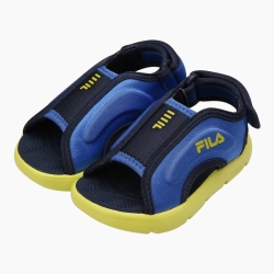 Fila Fun Muff - Poikien Sandaalit - Sininen Keltainen | FI-32194